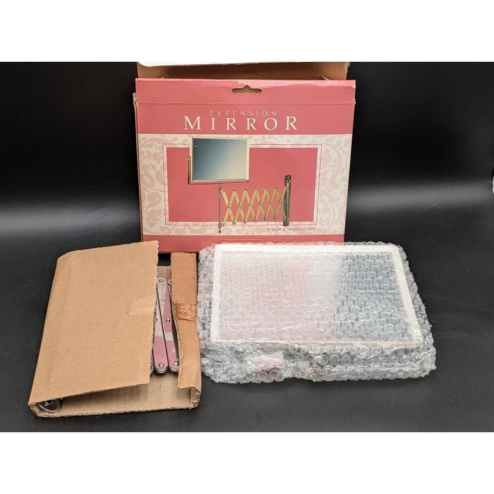 Vintage Paris Presents Voyez Extension Cosmetic Mirror 1992 NIB